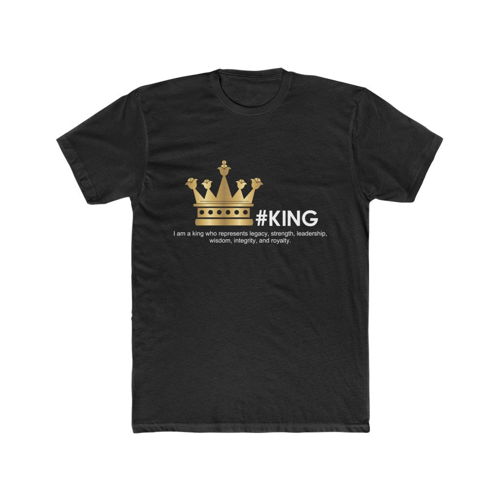 Black T-Shirt's For A King