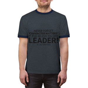 Never Forget! - Character Matters T-Shirt